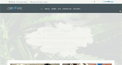 Desktop Screenshot of cbd2life.com